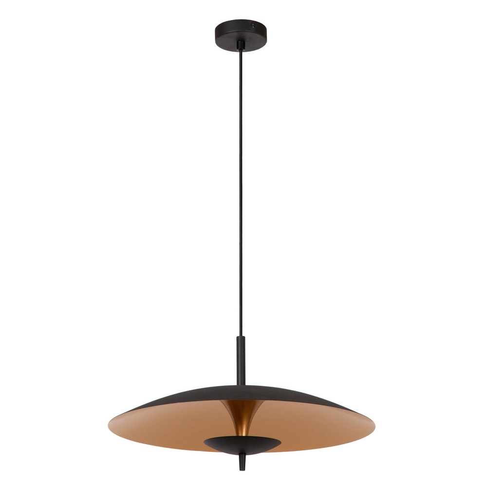 Lucide Design hanglampVulcan goud met zwart - 30461/09/30